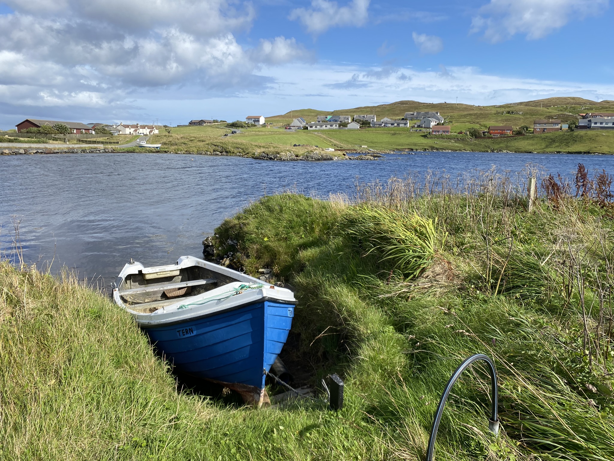 View across the Nesting community from the shore