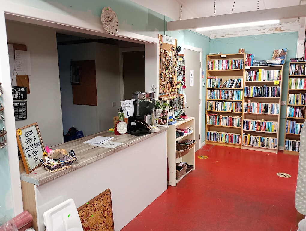 The Scrapstore Interior