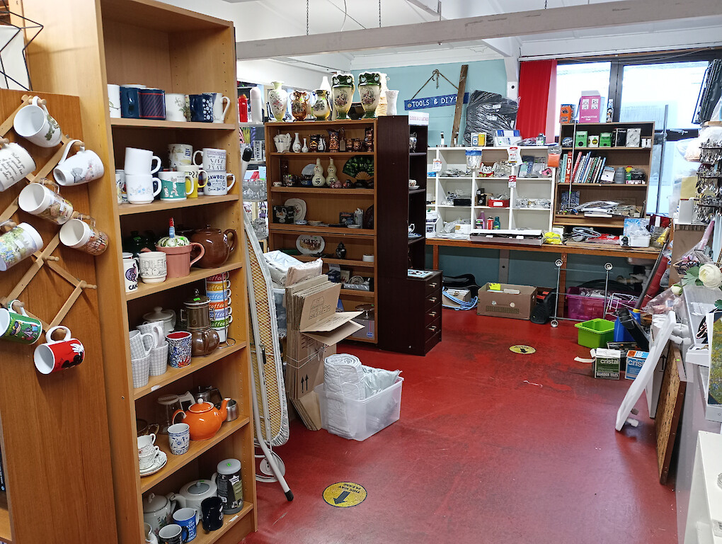 The Scrapstore Interior