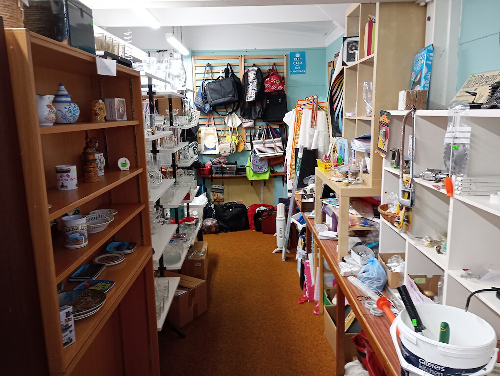 The Scrapstore Interior