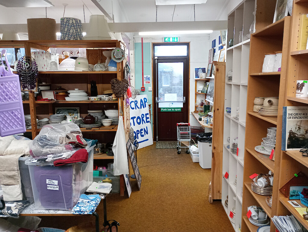 The Scrapstore Interior