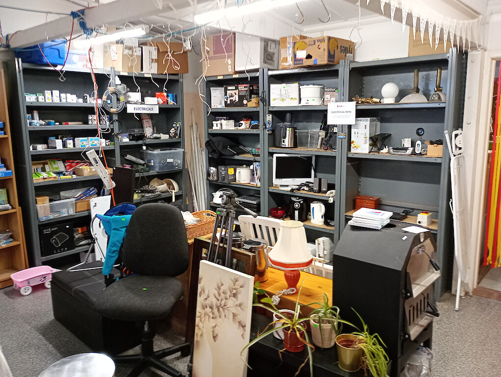 The Scrapstore Interior