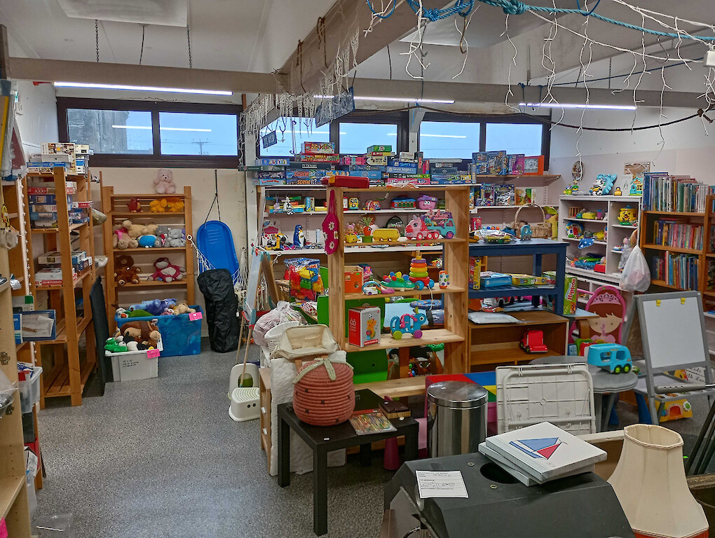 The Scrapstore Interior