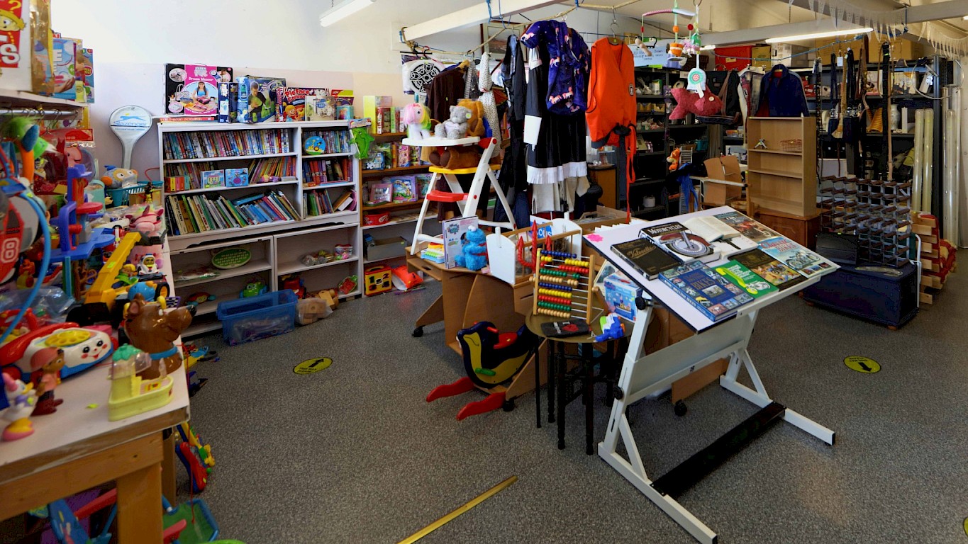 The Scrapstore Interior