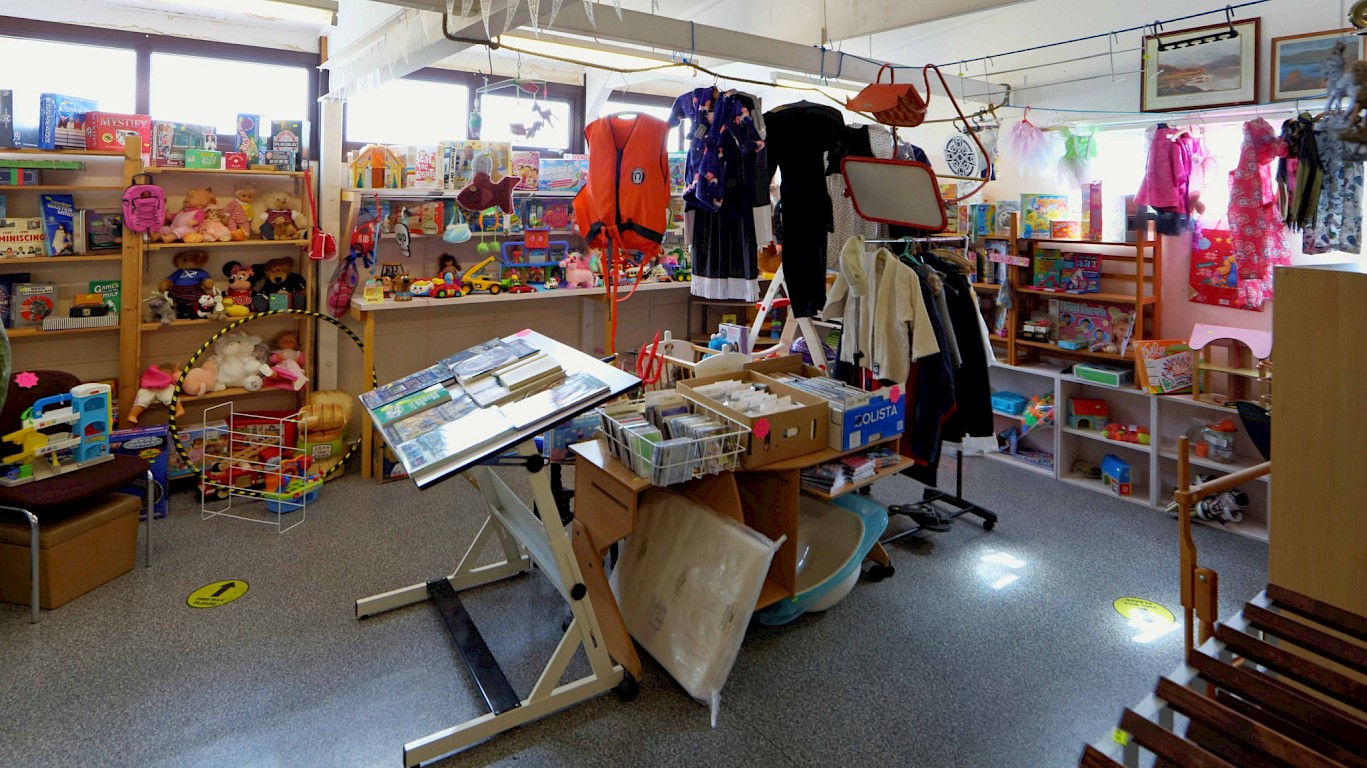 The Scrapstore Interior