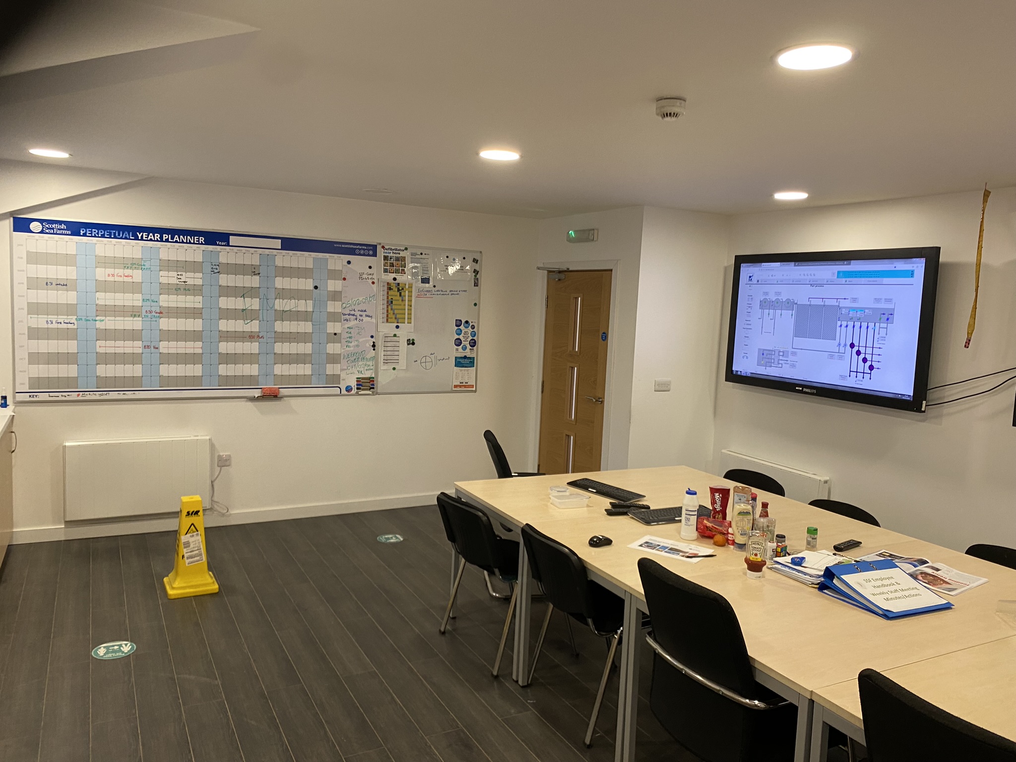 Meeting room at Girlsta Hatchery