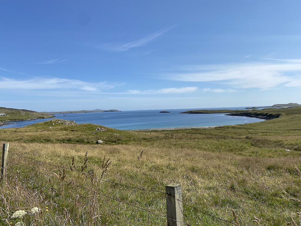 Coastal landscape in the Nesting area